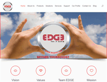 Tablet Screenshot of edgeict.com